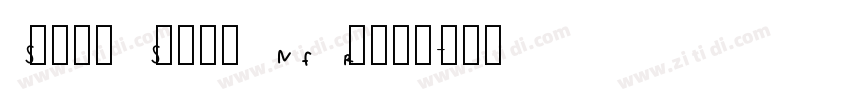 Steno Stout NF Regul字体转换